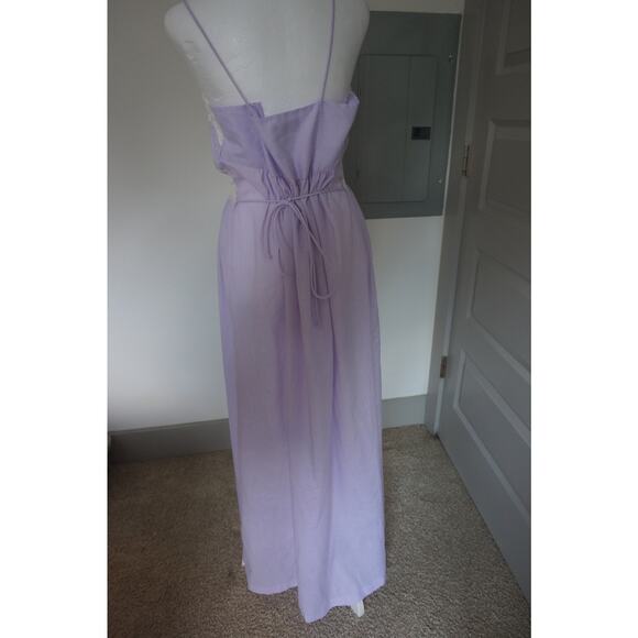 Lily of France Nightgown Medium Lace Purple Vintage - Picture 6 of 7